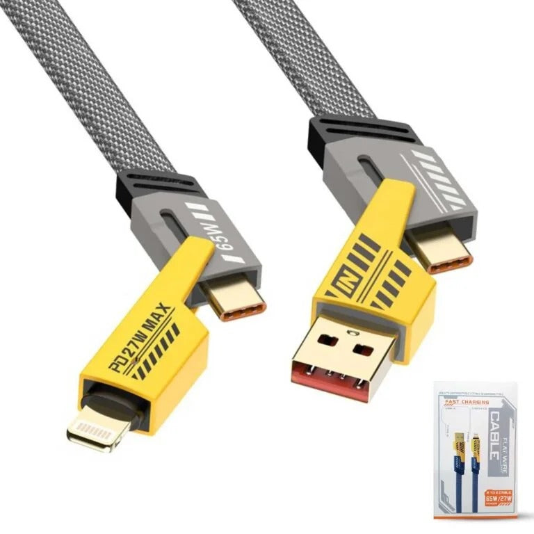 4 In 1 Multi USB PD Charging Cable