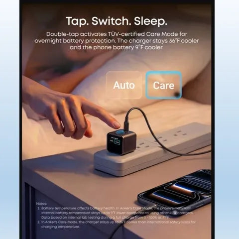 Anker 45W Smart Display Charger USB C, Fast Charging Adopter, Delivers Up To 45W of Power, With LED Display